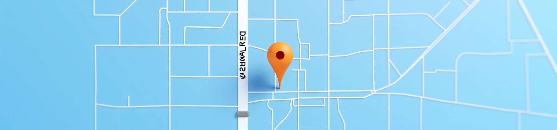 Map showing the location of Noor Load Movers at 8402 Delaware Avenue, Jacksonville, FL